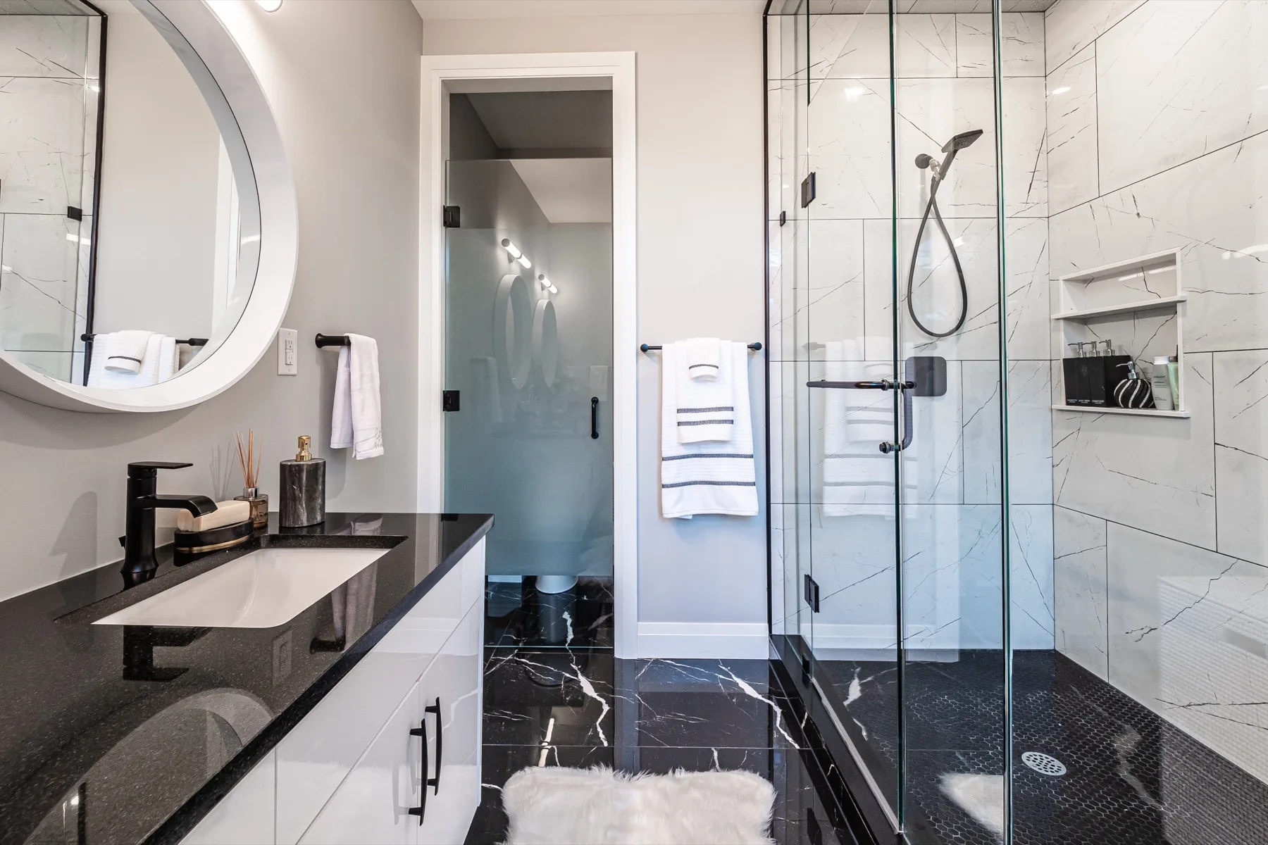 Luxury bathroom detail
