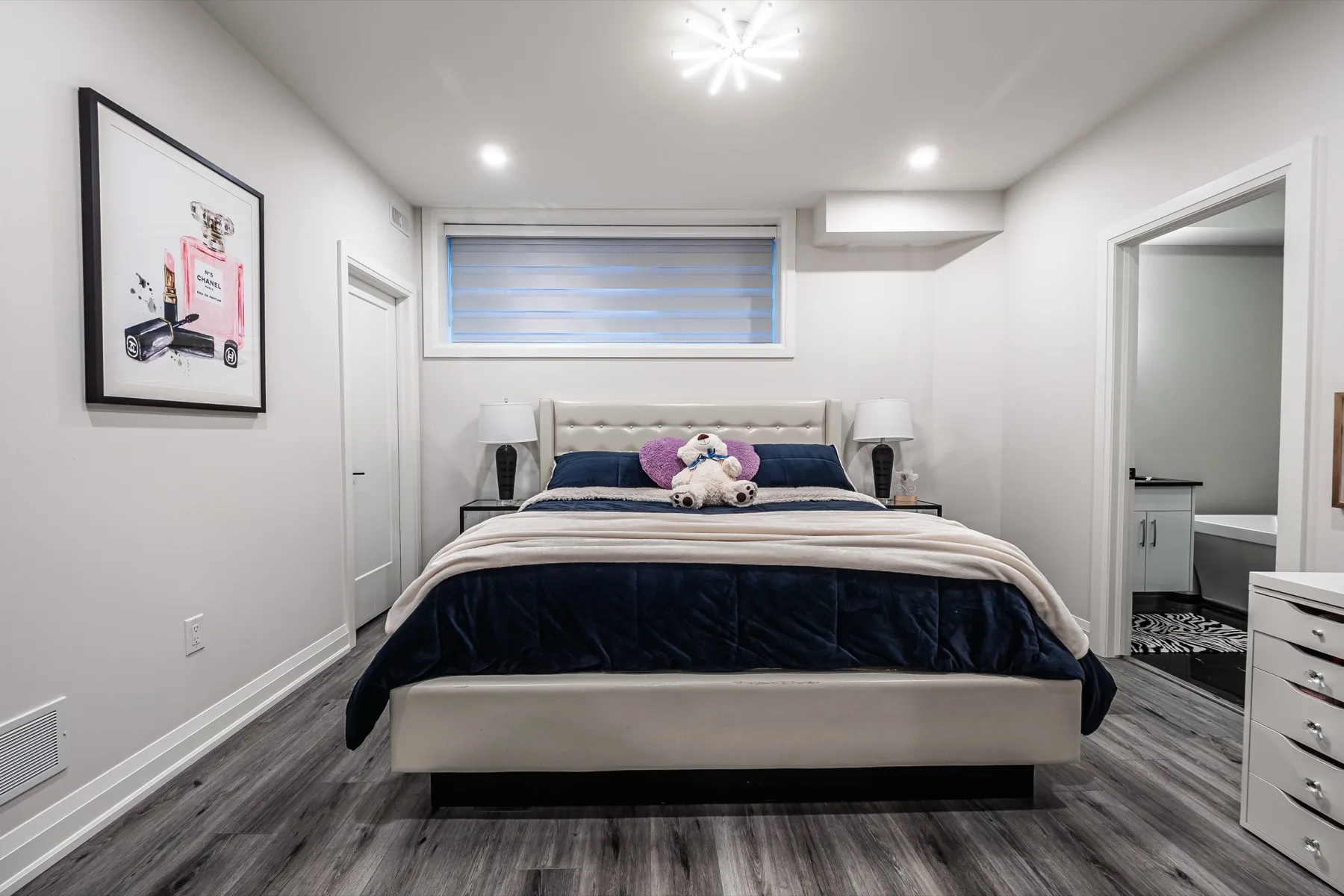 Luxury bedroom interior