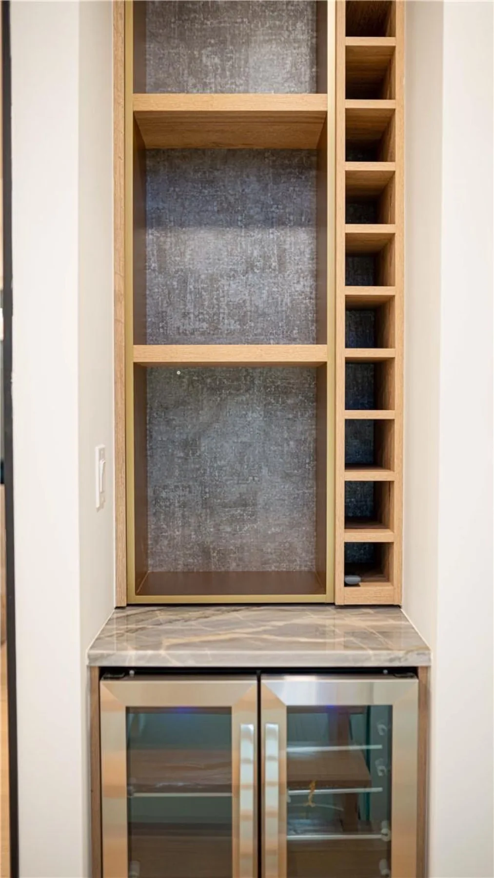 Wine room detail